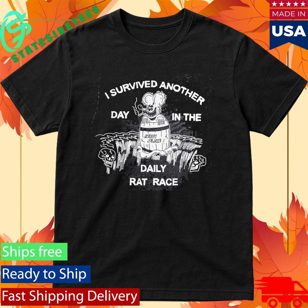 I Survived Another Day In The Daily Rat Race Shirt Unisex , , , Long Sleeve Tee