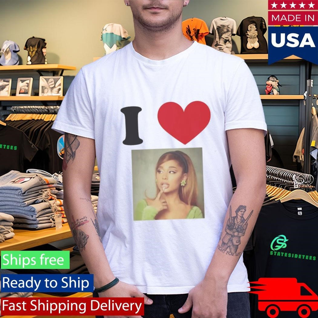 I love Ariana Grande Shirt Unisex , , , Long Sleeve Tee