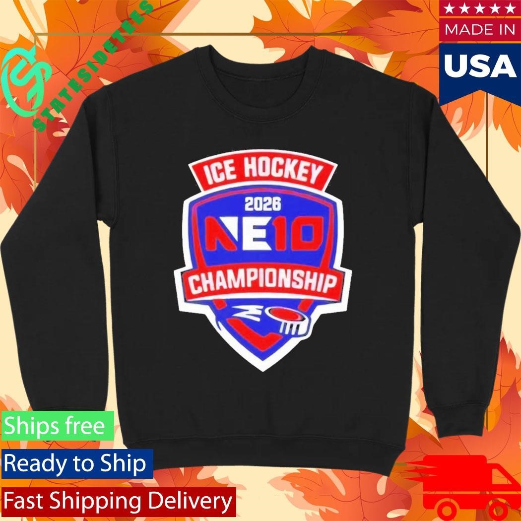 Ice Hockey 2026 Ne10 Championship Shirt Unisex , , , Long Sleeve Tee