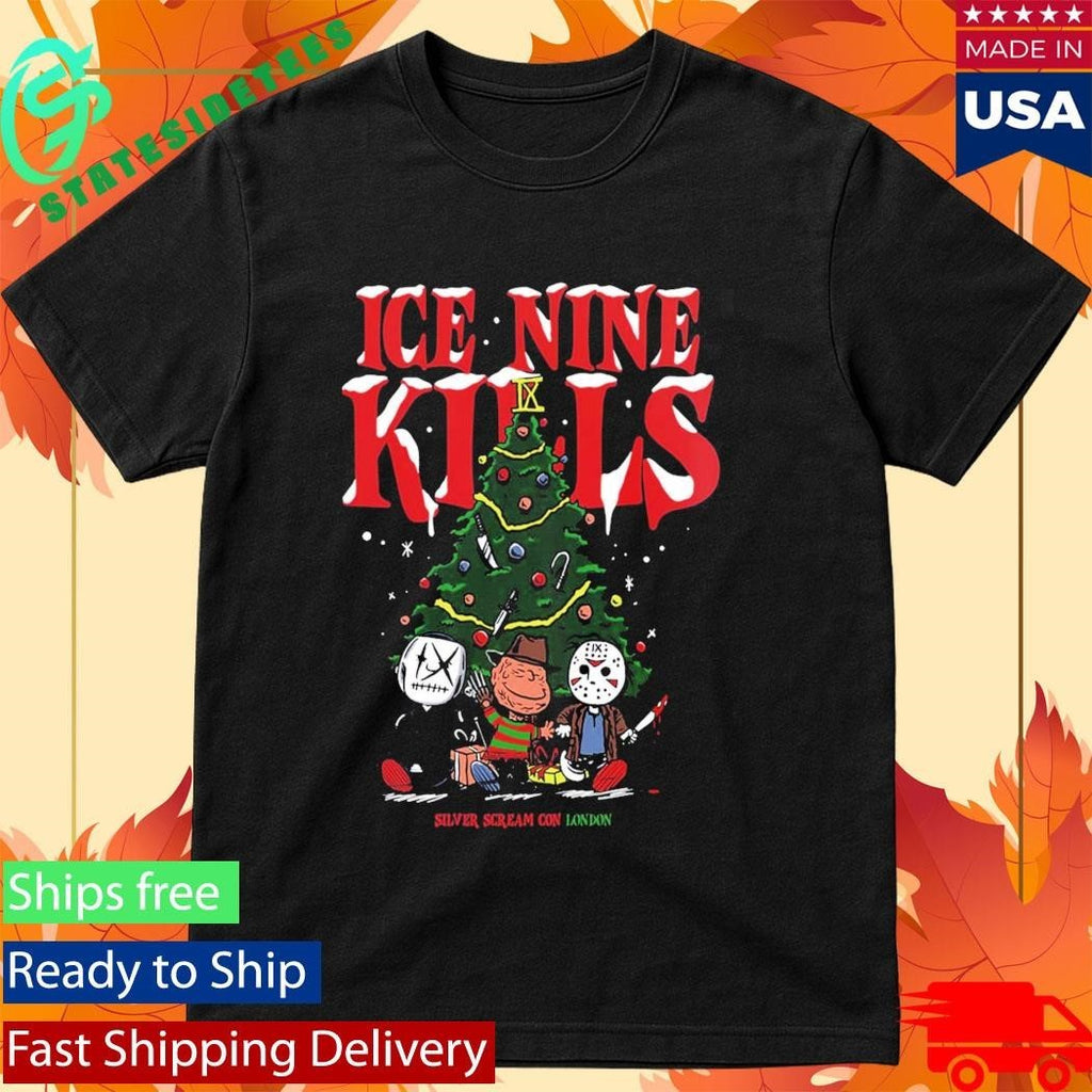 Ice Nine Kills Silver Scream Con Villains Shirt Unisex , , , Long Sleeve Tee