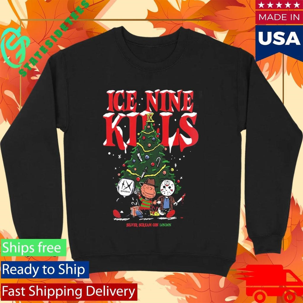Ice Nine Kills Silver Scream Con Villains Shirt Unisex , , , Long Sleeve Tee
