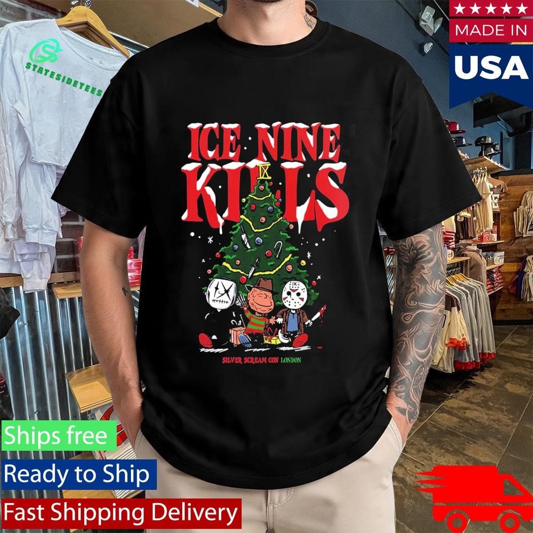 Ice Nine Kills Silver Scream Con Villains Shirt Unisex , , , Long Sleeve Tee