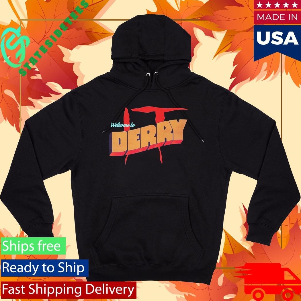 It Welcome To Derry Horror Stephen King Pennywise Shirt Unisex , , , Long Sleeve Tee