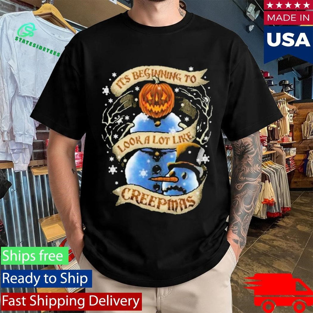 It’s Beginning To Look A Lot Like Creepmas Shirt Unisex , , , Long Sleeve Tee