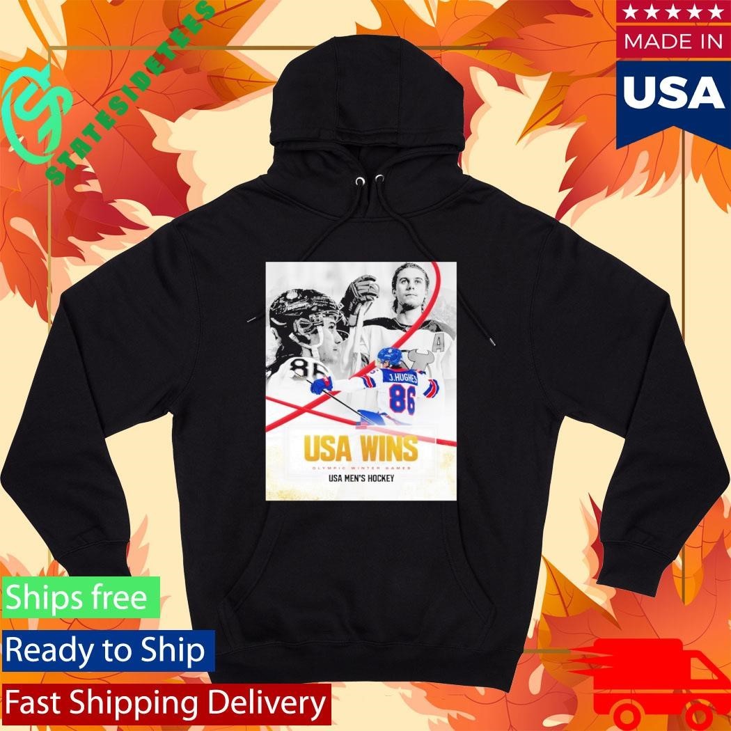 Jack Hughes Golden Boy USA Men’s Hockey Champion Olympic Winter 2026 Shirt Unisex , , , Long Sleeve Tee