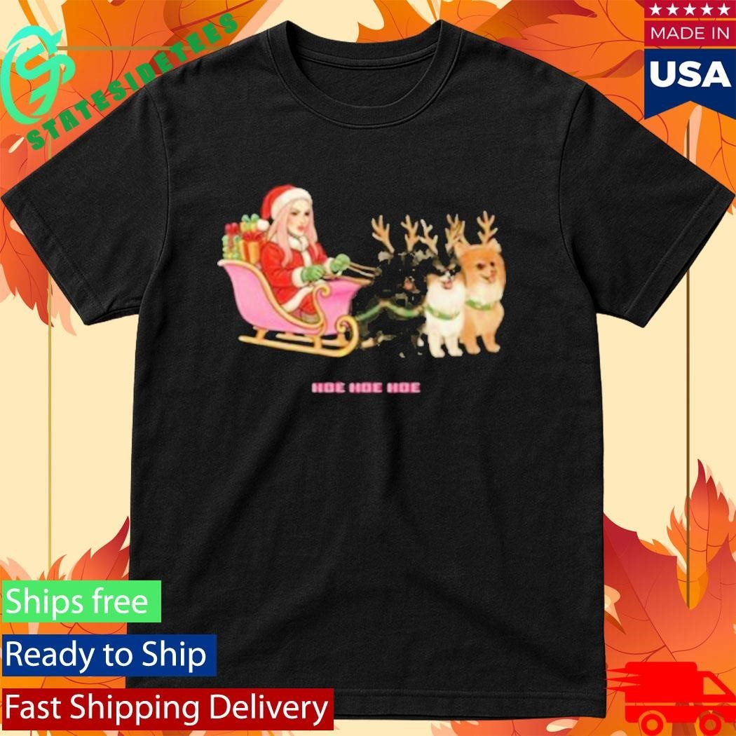 Jeffree Star Hoe Hoe Hoe Holiday Shirt Unisex , , , Long Sleeve Tee