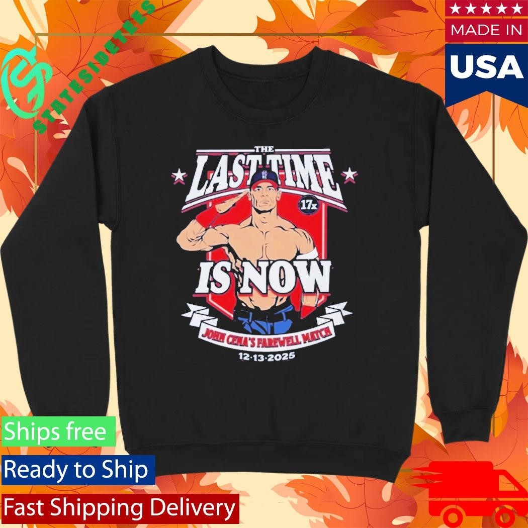 John Cena The Last Time Is Now Farewell Tour Shirt Unisex , , , Long Sleeve Tee