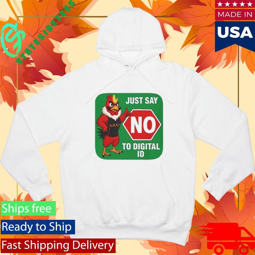 Just Say No To Digital Id Shirt Unisex , , , Long Sleeve Tee