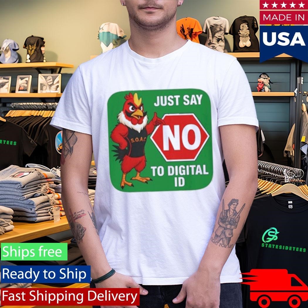 Just Say No To Digital Id Shirt Unisex , , , Long Sleeve Tee