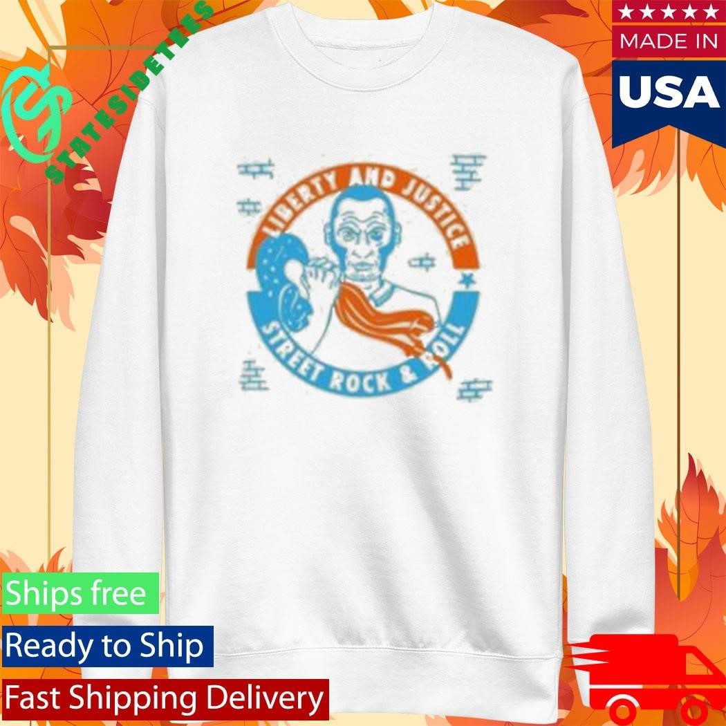 Liberty & Justice Street Rock & Roll Shirt Unisex , , , Long Sleeve Tee