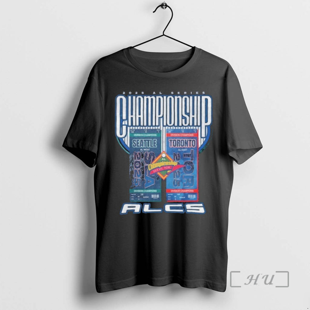Limited Edition 2025 Al Series Championship Seattle Mariners Vs Toronto Blue Jays Ticket
