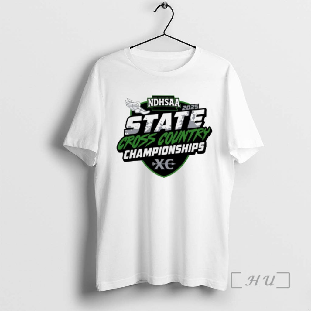 Limited Edition 2025 Ndhsaa Cross Country State Meet Logo Tee Shirt Sweater