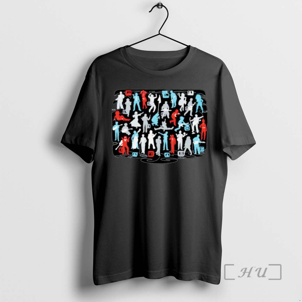 Limited Edition 32 Icons Of 80s Pop Ornaments Tee Shirt Sweater