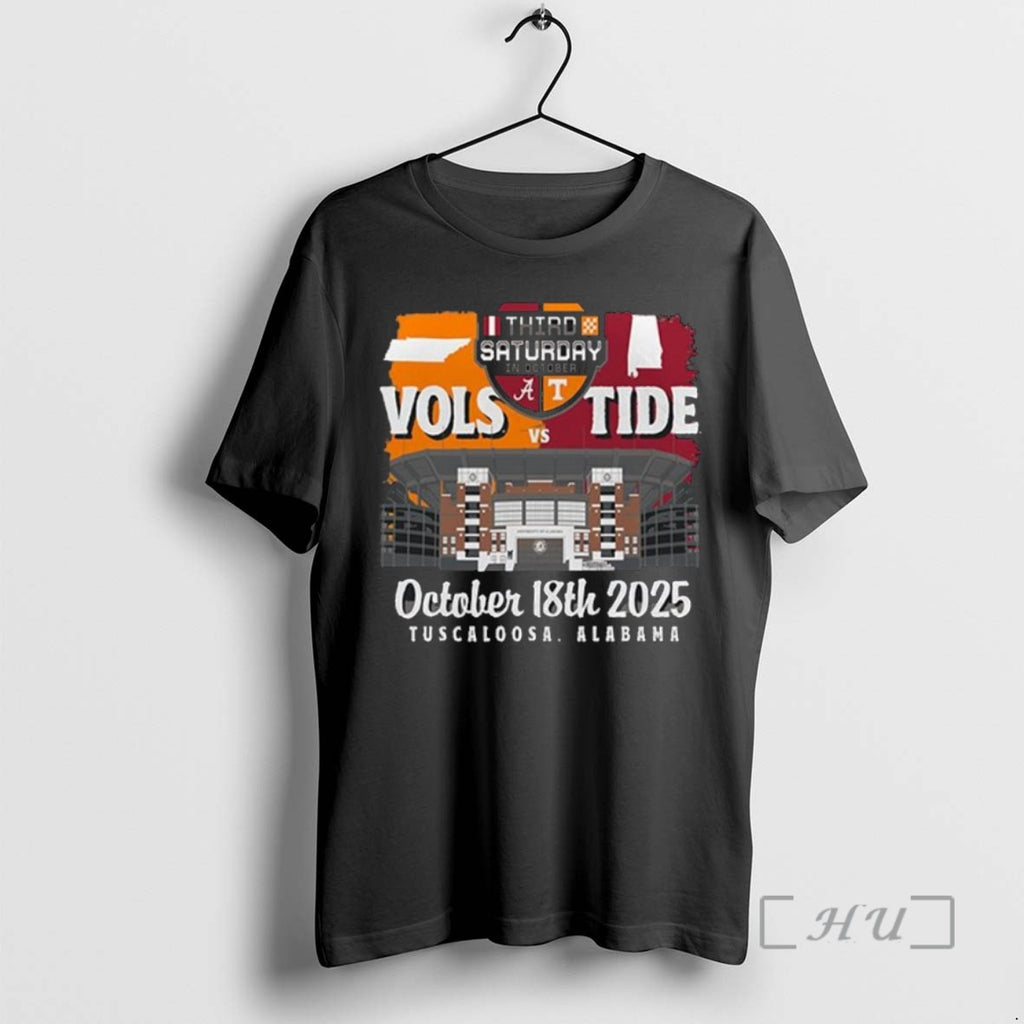 Limited Edition Alabama Third Saturday Stadium Vs Tennessee October 18th 2025 Tee Shirt Sweater