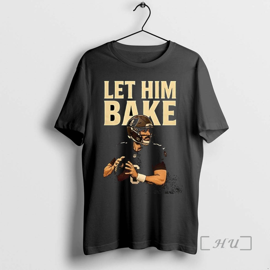 Limited Edition Baker Mayfield Tampa Bay Buccaneers Football Let Him Bake Tee Shirt Sweater