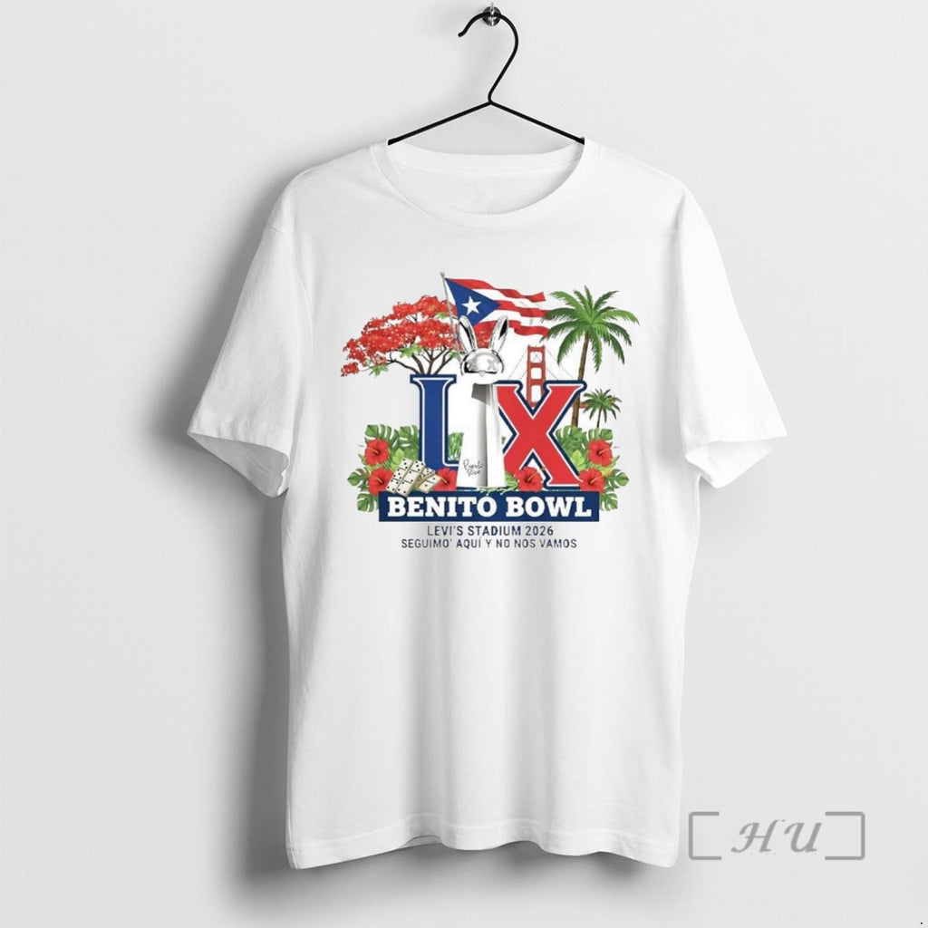 Limited Edition Bunny Benito Bowl Lix Levis Stadium 2026 Tee Shirt Sweater