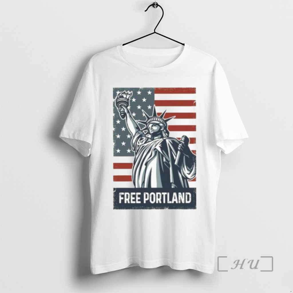 Limited Edition Free Portland Live Free Anti Trump Tee Shirt Sweater