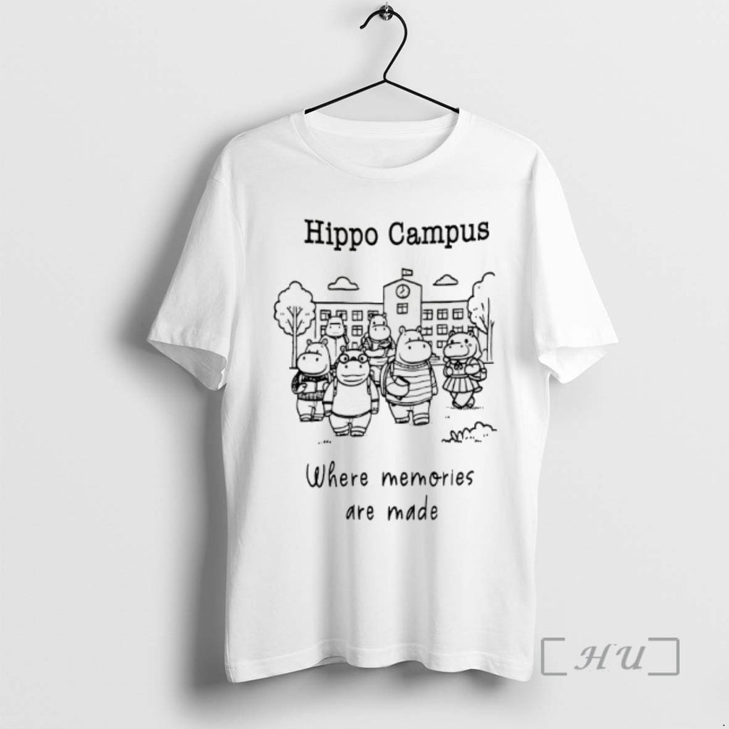 Limited Edition Hippo Campus Where Memories Are Made Tee Shirt Sweater