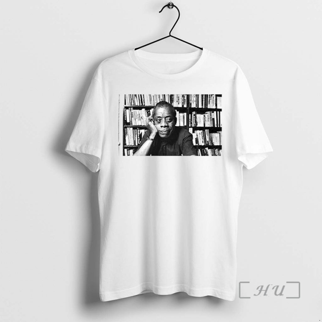 Limited Edition James Baldwin Library Portrait Tee Shirt Sweater