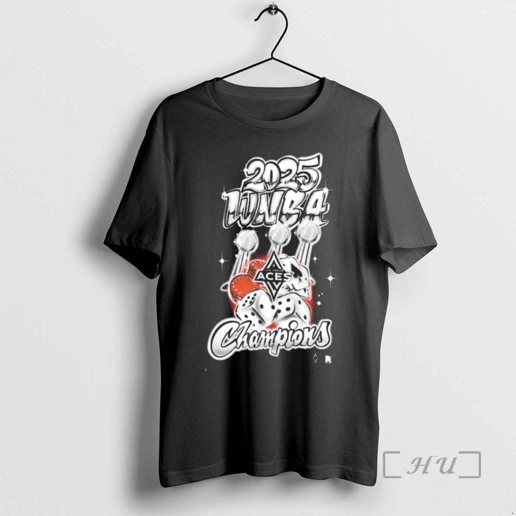 Limited Edition Las Vegas Aces Basketball 2025 Wnba Finals Champions Graffiti Art Logo