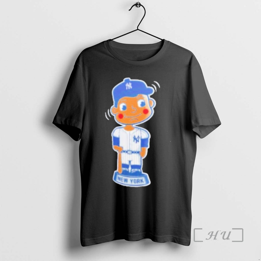 Limited Edition New York Yankees Pop Fly Cartoon Tee Shirt Sweater