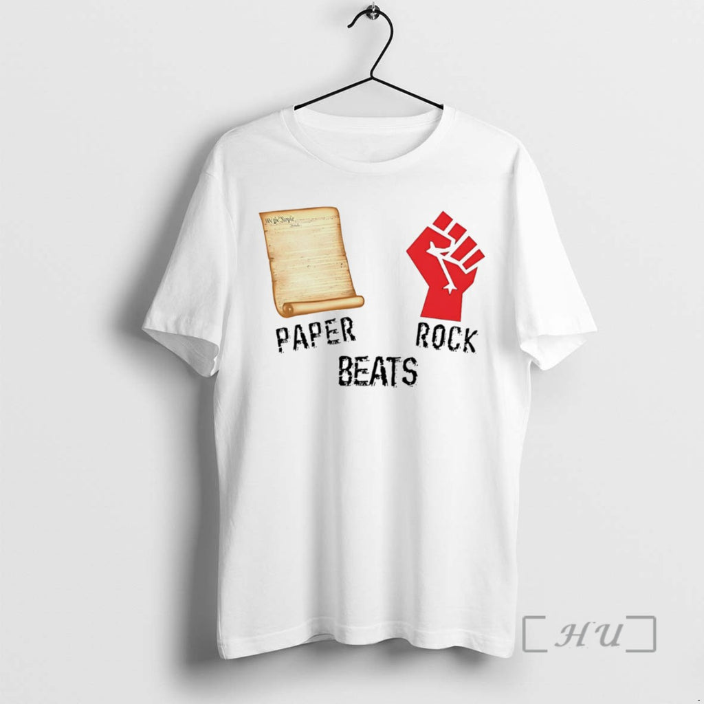 Limited Edition Paper Beats Rock Tee Shirt Sweater