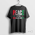 Limited Edition Peace In The Middle East Palestine Flag Tee Shirt Sweater Hoodie 2