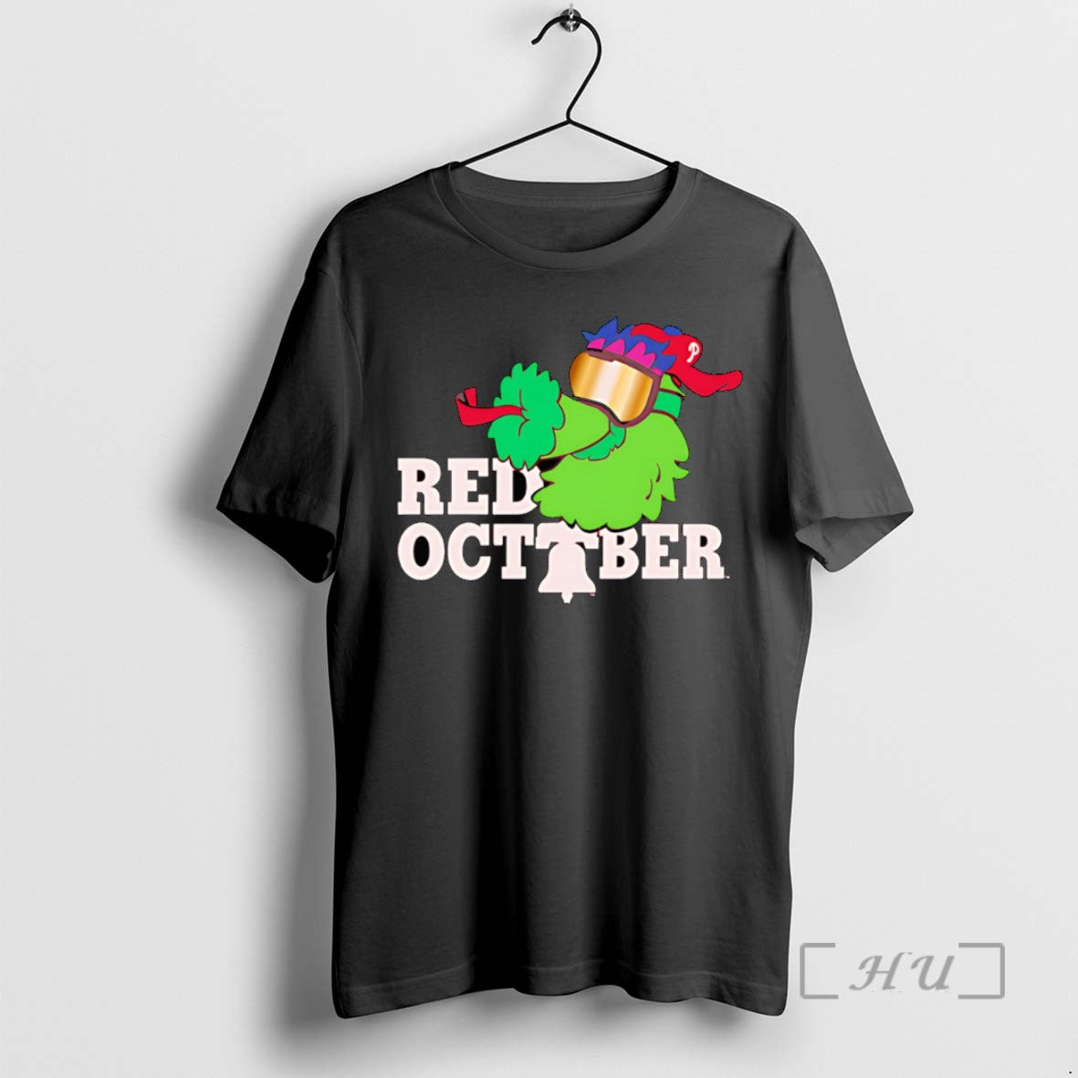 Limited Edition Phillie Phanatic Red October Philadelphia Phillies Tee Shirt Sweater