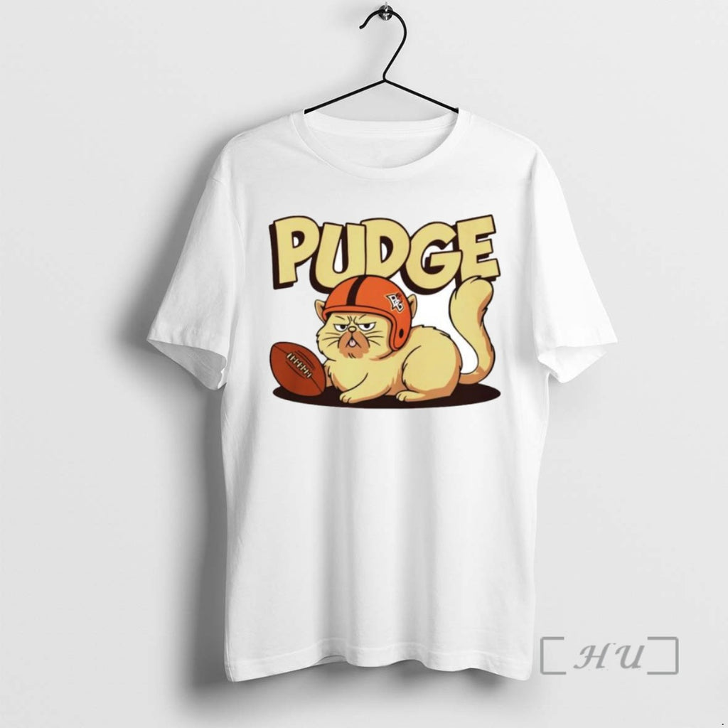 Limited Edition Pudge The Cat Bowling Green Falcons Ornaments Tee Shirt Sweater