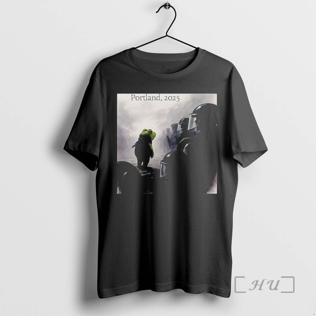 Limited Edition Resist Portland Frog Anti Trump Anti Fascism Tee Shirt Sweater