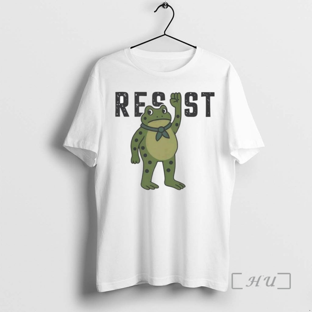 Limited Edition Resist Portland Frog Ornaments Tee Shirt Sweater