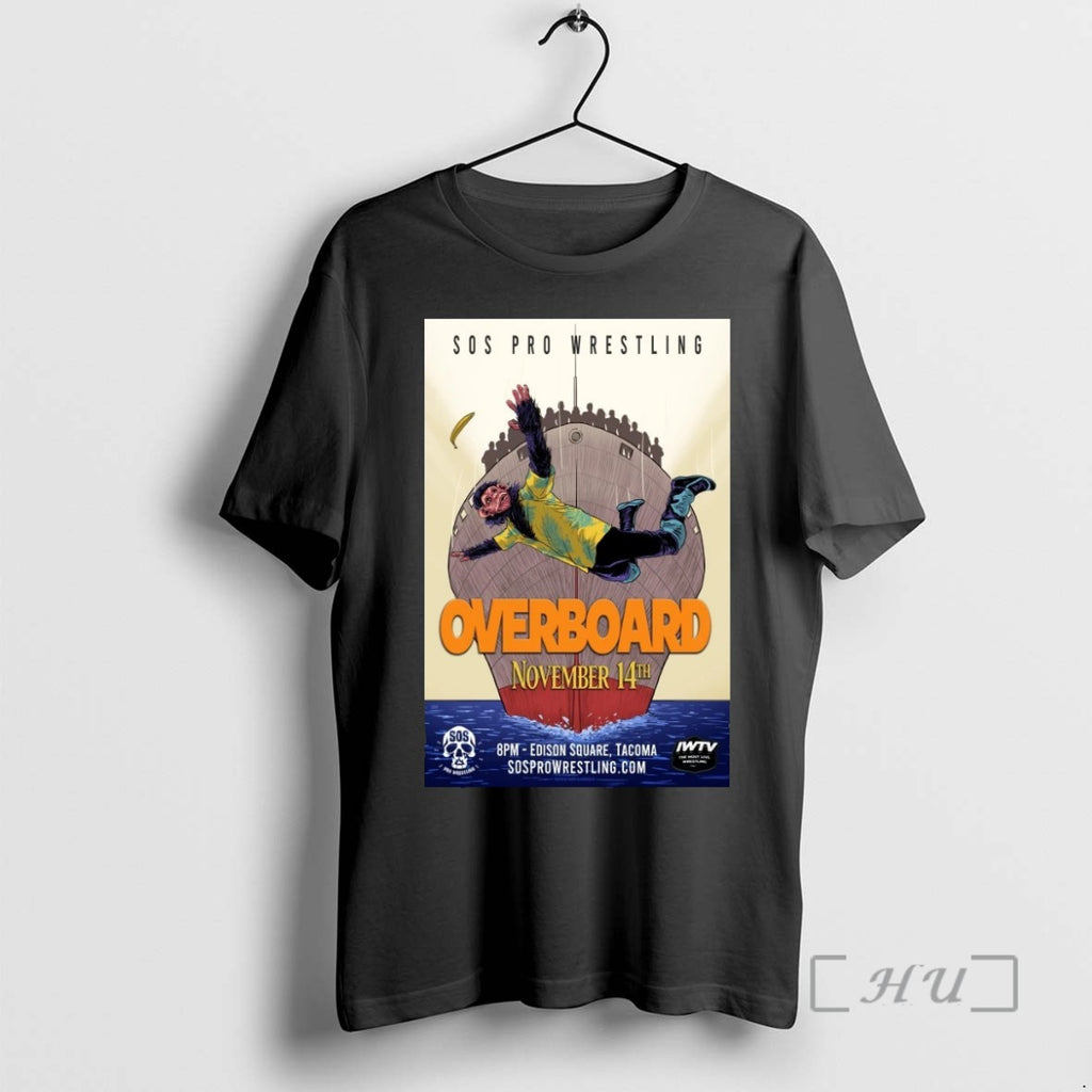 Limited Edition Sos Pro Wrestling Fall Tour November 14th 2025 Tacoma Wa Tee Shirt Sweater