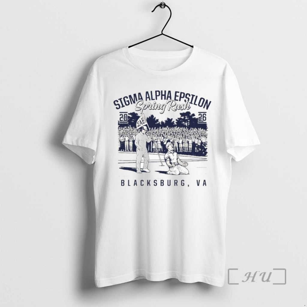 Limited Edition Sigma Alpha Epsilon Spring Rush 2026 Tee Shirt Sweater