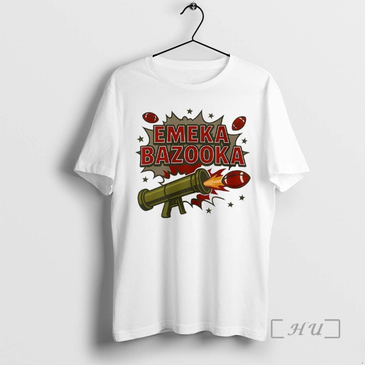 Limited Edition Tampa Bay Buccaneers Football Emeka Bazooka Tee Shirt Sweater