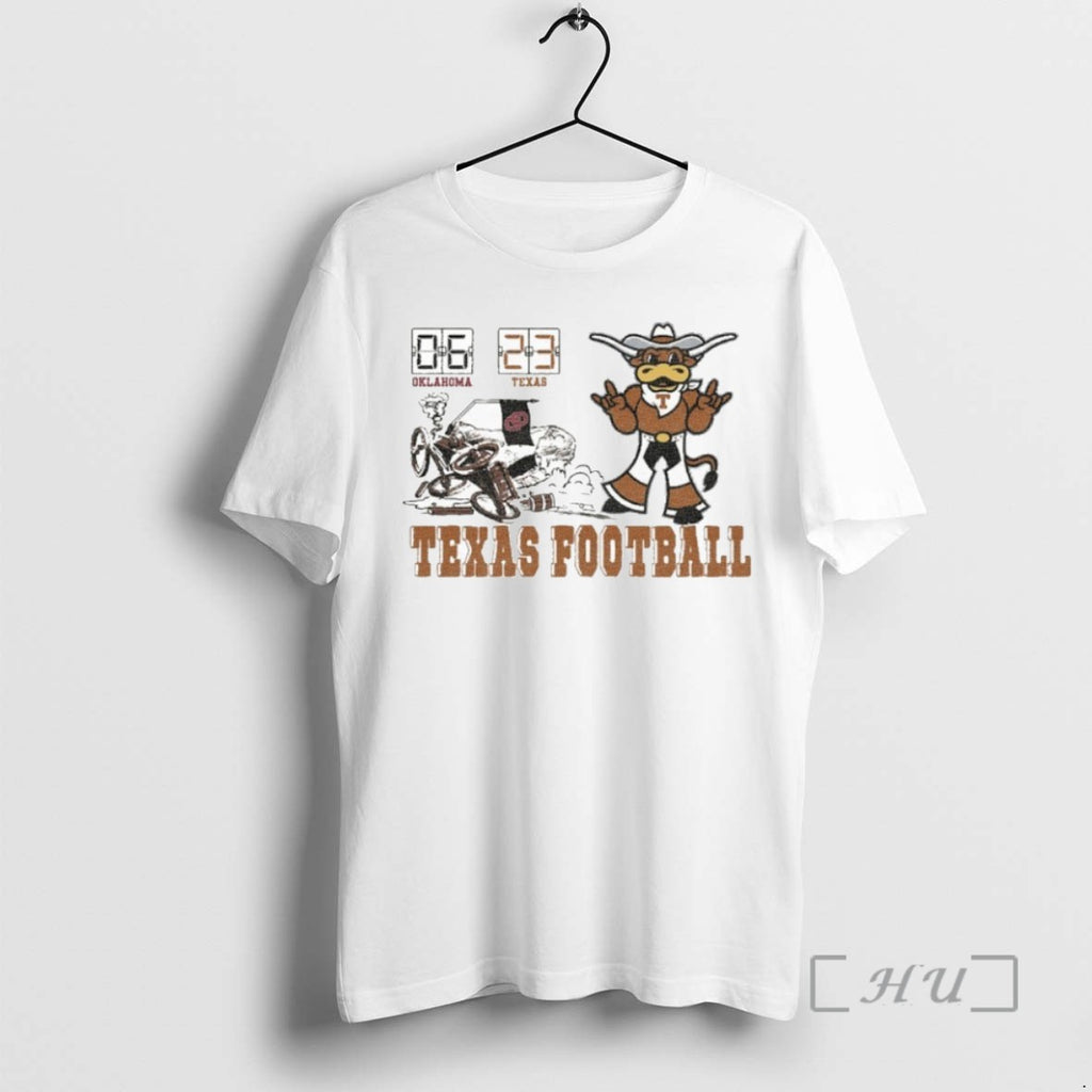 Limited Edition Texas 23 6 Ou Texas Longhorns Vs Oklahoma Sooners 2025 Score