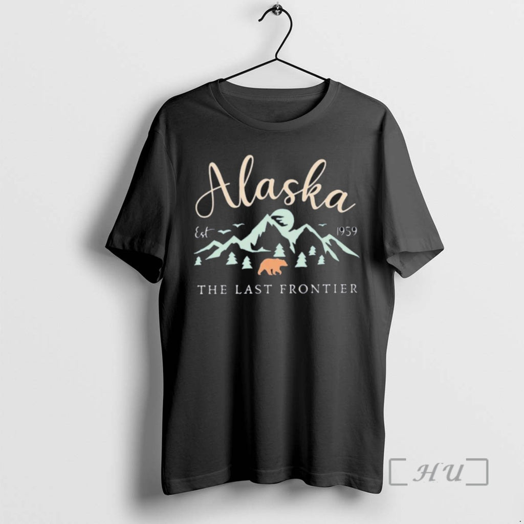 Limited Edition The Last Frontier Alaska Est 1959 Tee Shirt Sweater