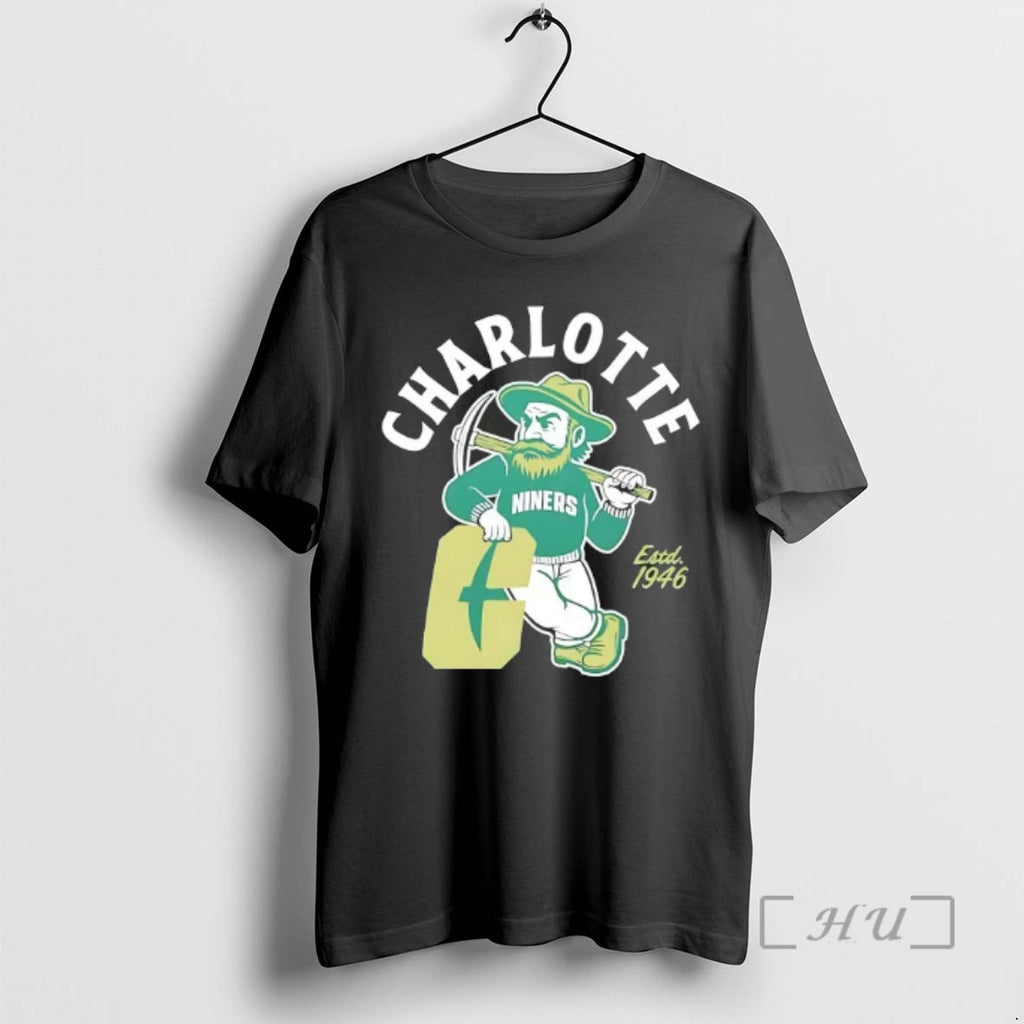 Limited Edition Unc Charlotte 49ers Mascot Norm The Niner Tee Shirt Sweater