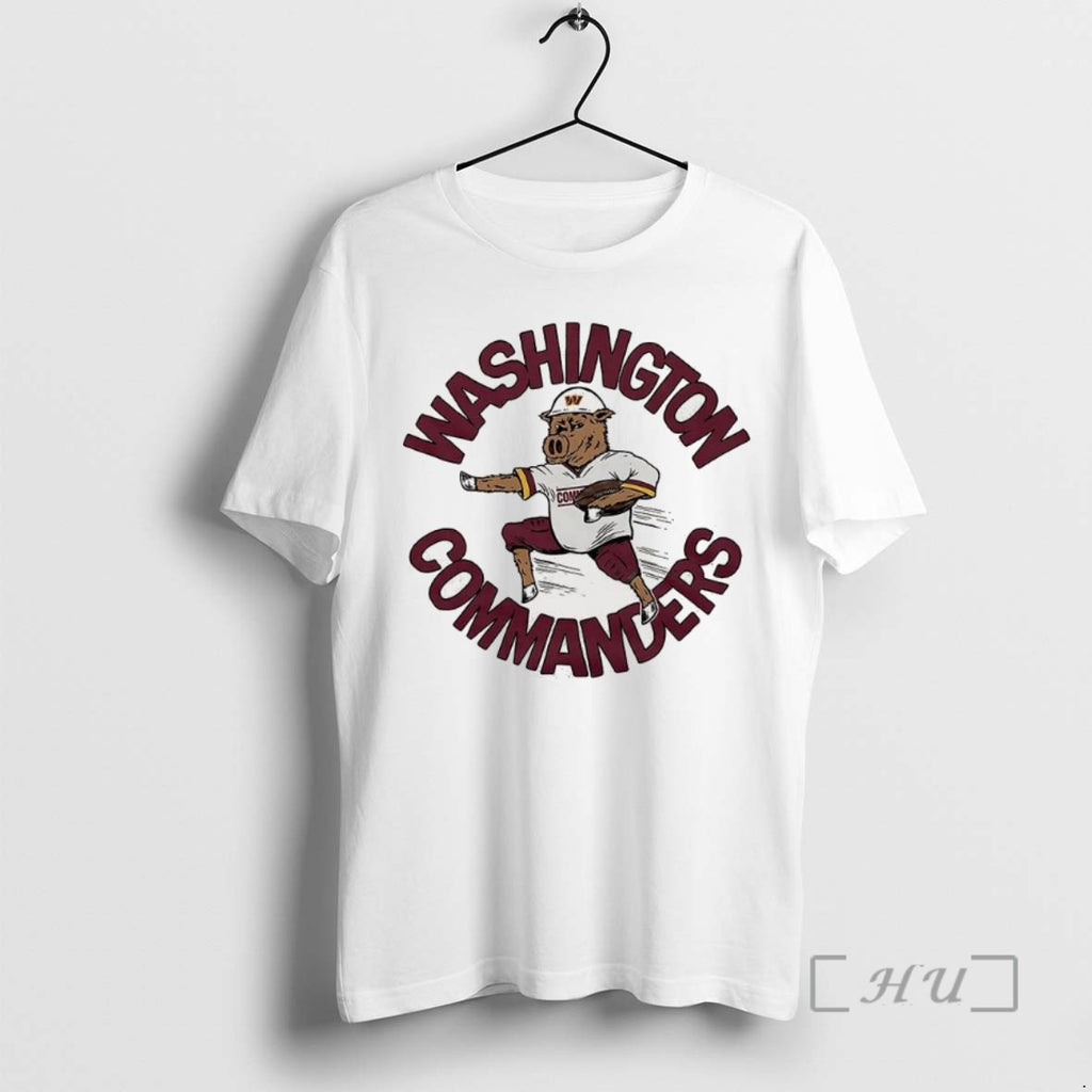 Limited Edition Washington Commanders Football Major Tuddy Mascot Funny Tee Shirt Sweater