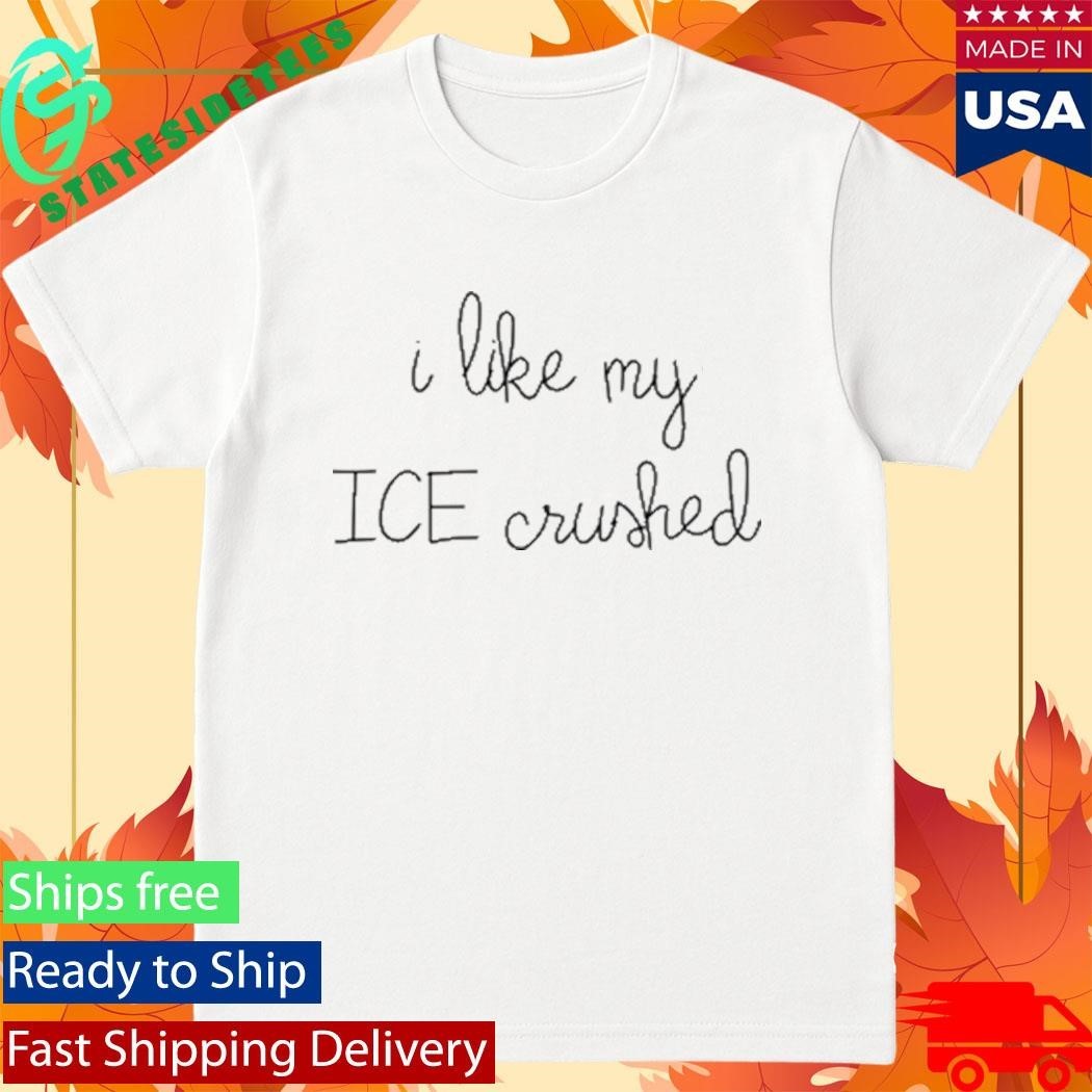 Lingua Franca I Like My Ice Crushed Shirt Unisex , , , Long Sleeve Tee