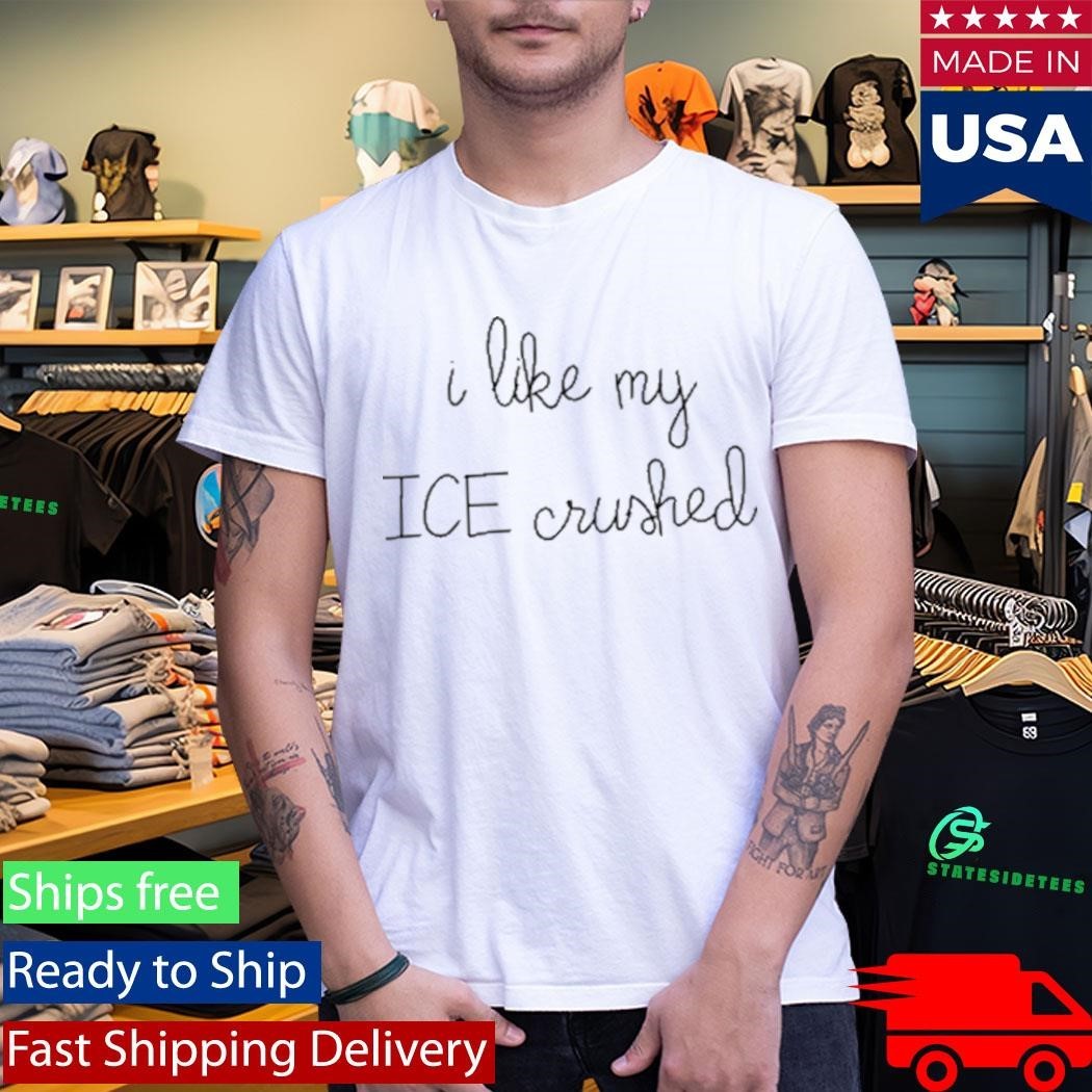 Lingua Franca I Like My Ice Crushed Shirt Unisex , , , Long Sleeve Tee