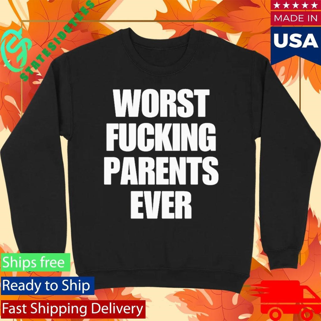 Macaulay Culkin Worst Fucking Parents Ever Shirt Unisex , , , Long Sleeve Tee