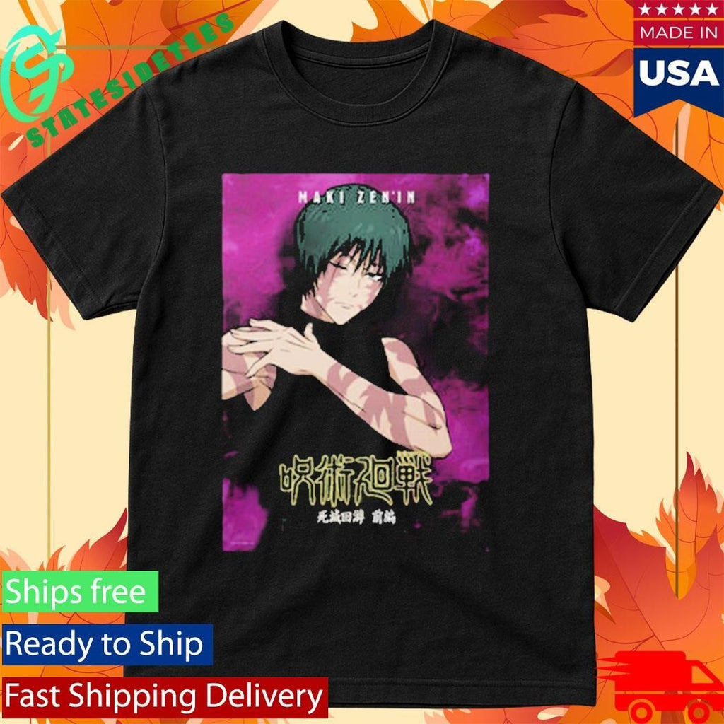 Maki Zenin Jujutsu Kaisen Season 3 The Culling Game Arc Part 1 Shirt Unisex , , , Long Sleeve Tee
