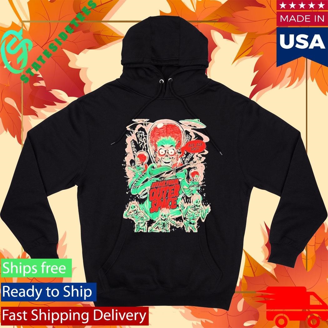 Mars Attacks Attack From Outer Space Shirt Unisex , , , Long Sleeve Tee