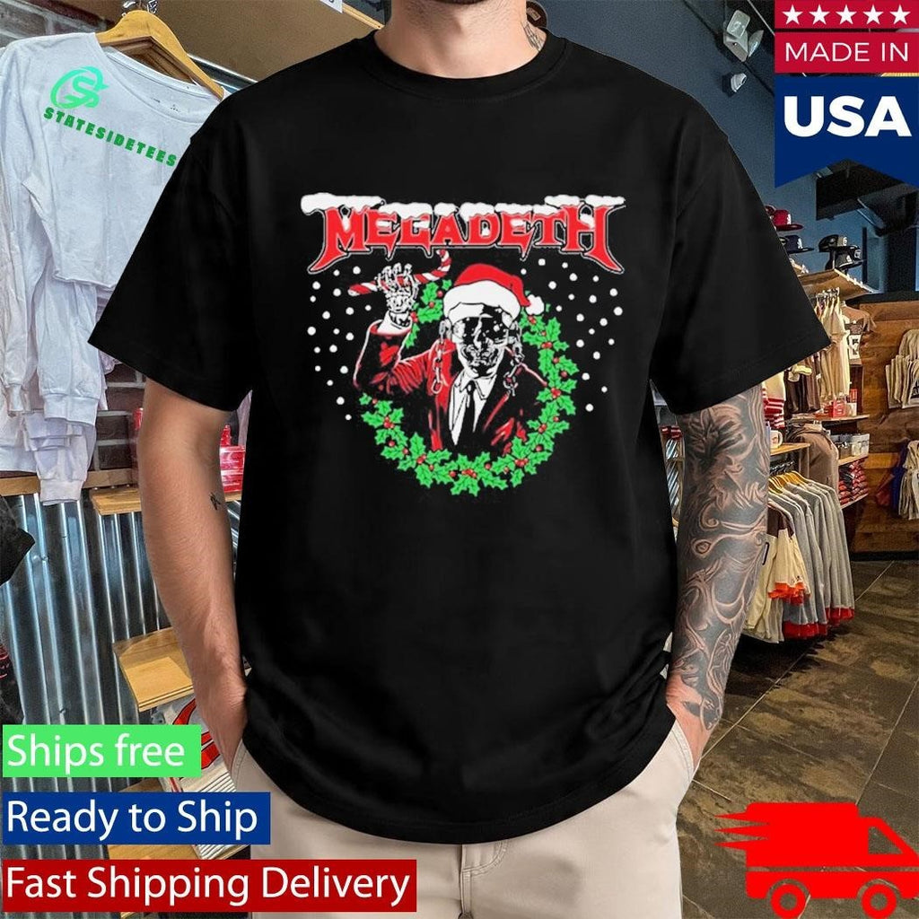 Megadeth Holiday Vic Christmas Shirt Unisex , , , Long Sleeve Tee