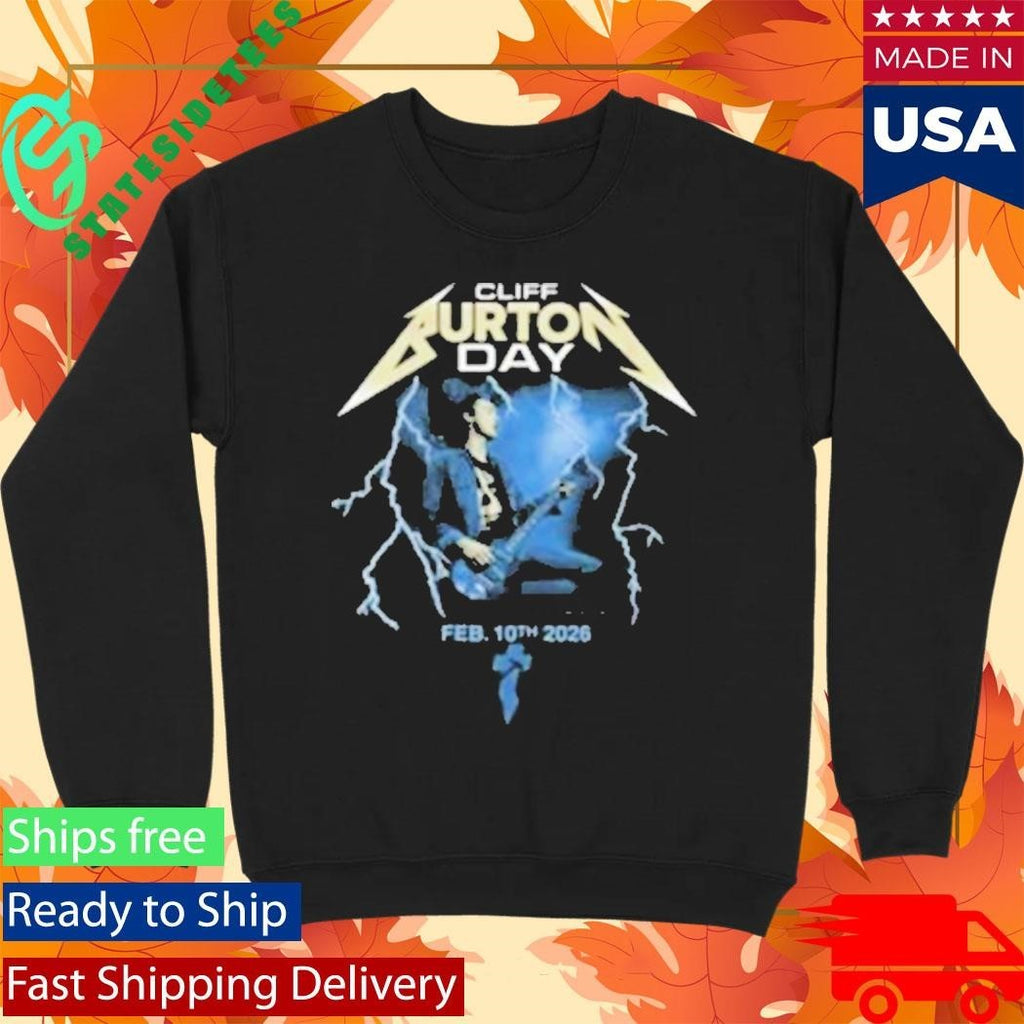 Metallica Cliff Burton Day 2026 Shirt Unisex , , , Long Sleeve Tee