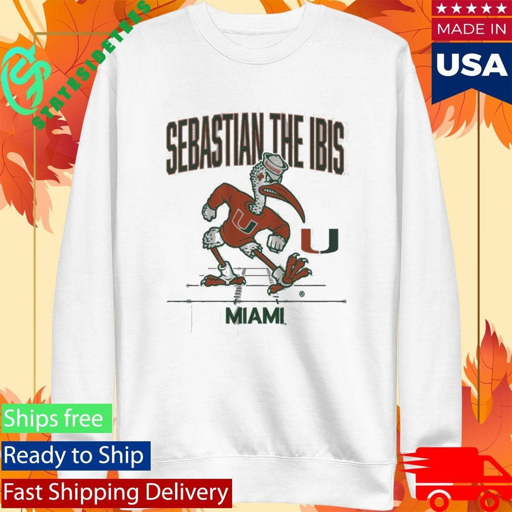Miami Football Gridiron Mascot Shirt Unisex , , , Long Sleeve Tee