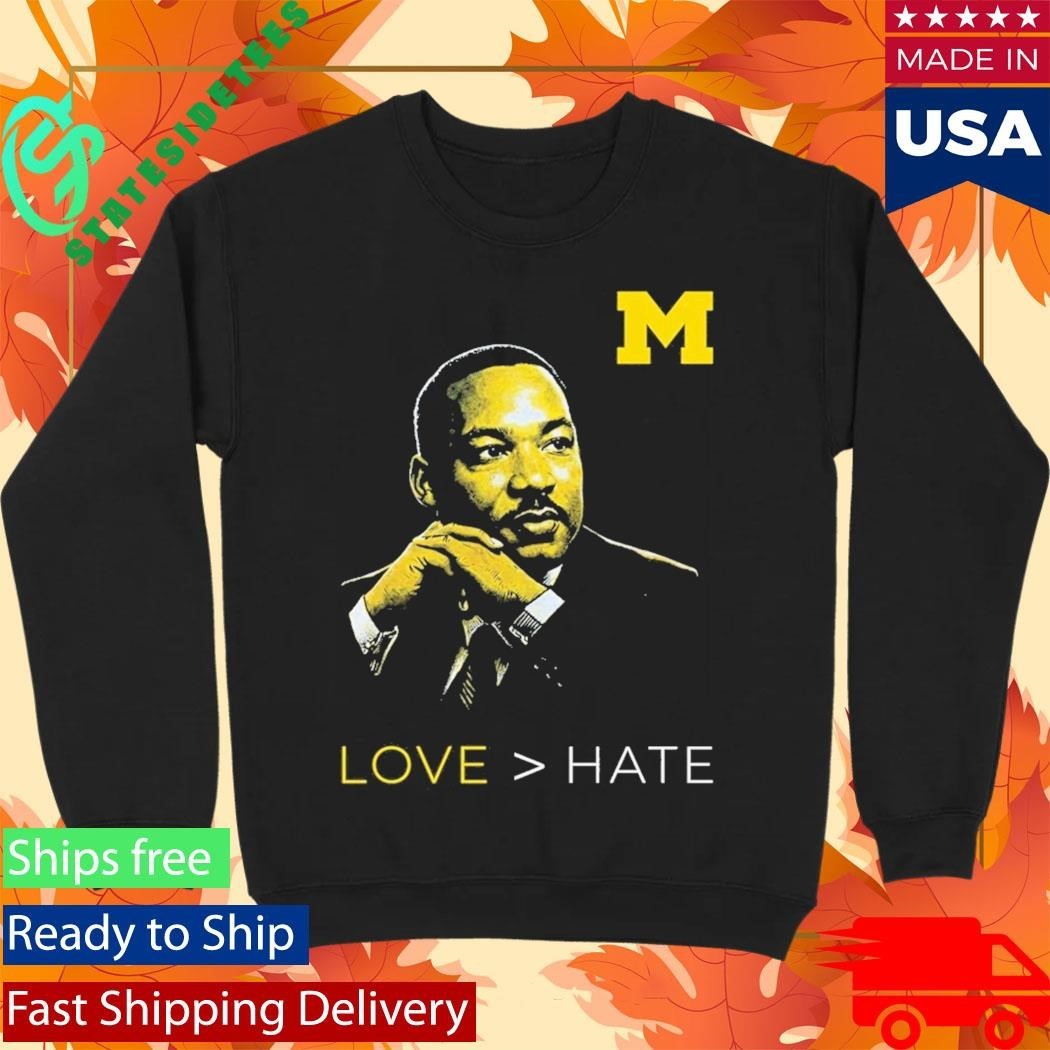 Michigan MLK Day Martin Luther King Jr Shirt Unisex , , , Long Sleeve Tee