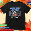 Music Lives On Tdk Shirt Unisex , , , Long Sleeve Tee