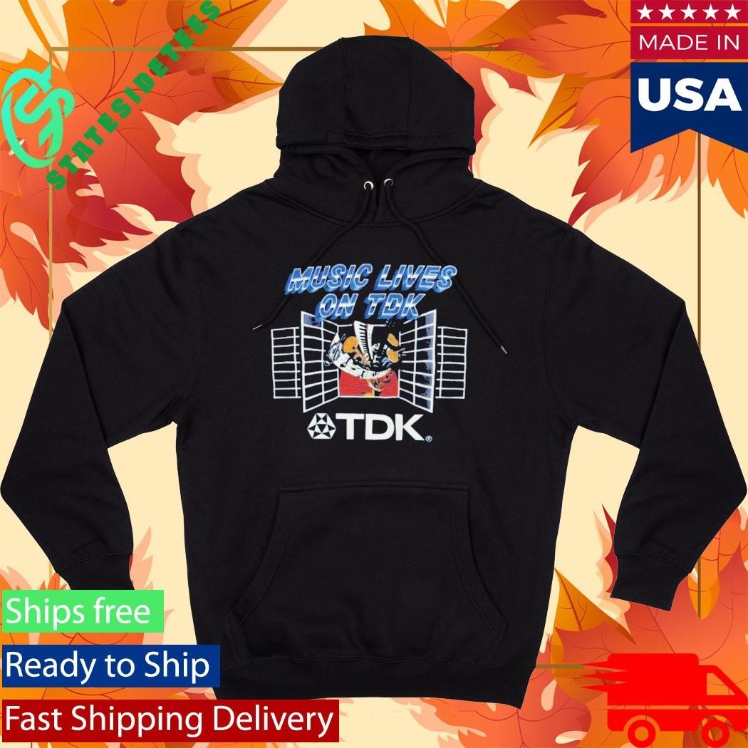 Music Lives On Tdk Shirt Unisex , , , Long Sleeve Tee