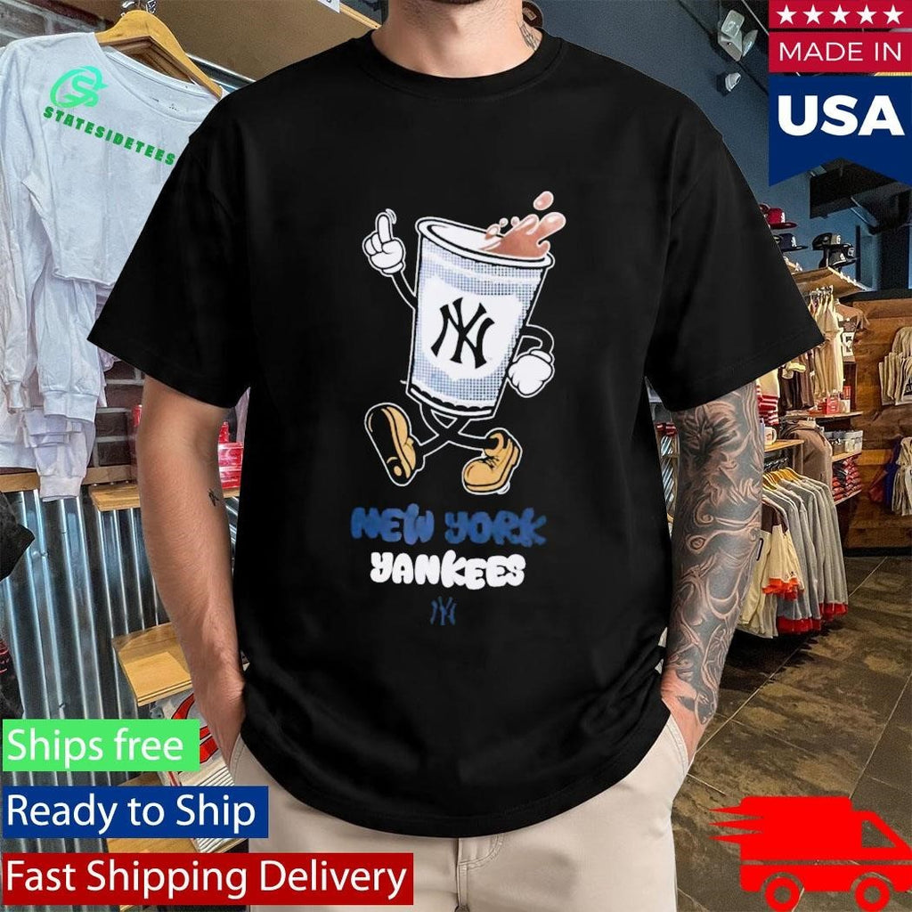 NY Yankees Cartoon Icon Shirt Unisex , , , Long Sleeve Tee